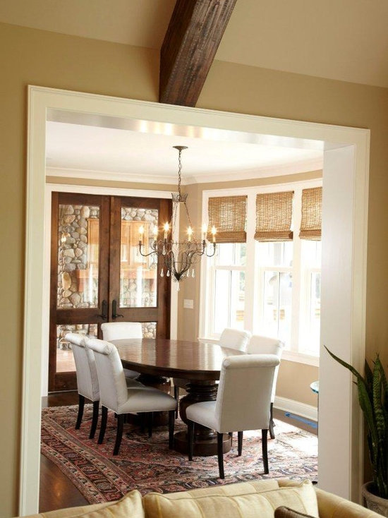 White Trim Wood Door | Houzz