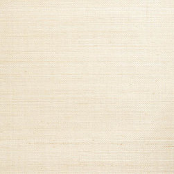 Zenyu Khaki Grasscloth - Wallpaper