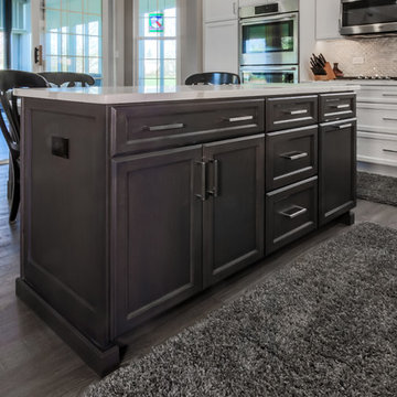 Outdated Kitchen gets a beautiful update!