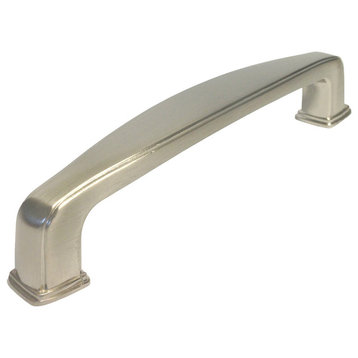 Square Cabinet Pull Style 8864, Satin Nickel, 5"-128mm