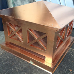 Copper Chimney Caps, Shrouds and Pots - Products