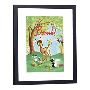 Disney Bambi Framed Flim Poster Print, 34x44 cm