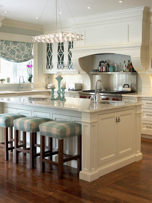 Cream Colored Kitchen Cabinets | Houzz
