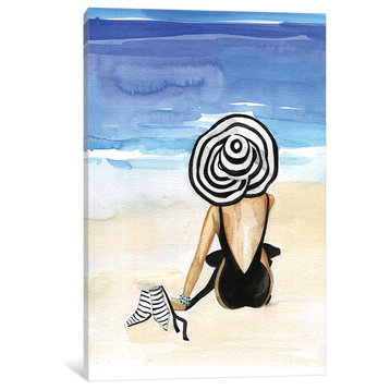 "Beach Time" Print by Rongrong DeVoe, 26"x18"x1.5"