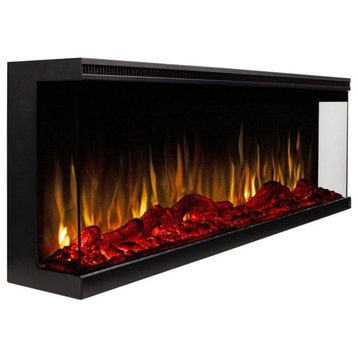 Touchstone Sideline Infinity 3-Sided Smart Electric Fireplace, 72" Wide