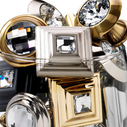 Swarovski Crystal Knobs - Cabinet And Drawer Knobs