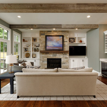 Vienna Custom Home - Clean Lines, Natural Elements and Comfortable