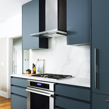Master Bath, Kitchen, and Guest Bathroom Remodel - Dark Navy