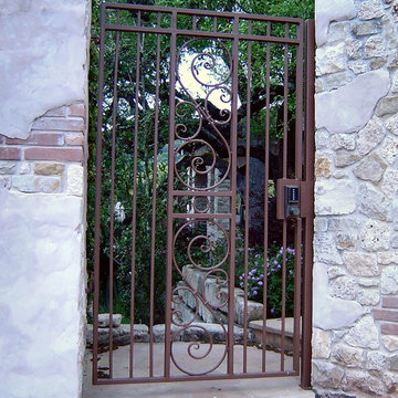 Custom Iron Walk Gates