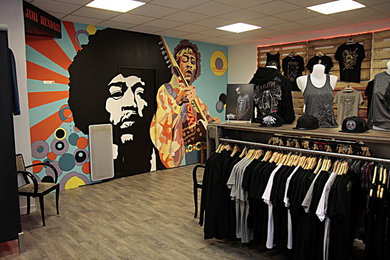 Hendrix au Black Label Shop 2014