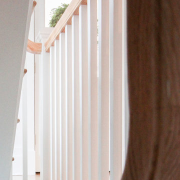 Project #29 | Beautiful Oak & White Staircase