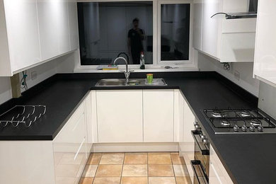 This is an example of a kitchen in Berkshire.