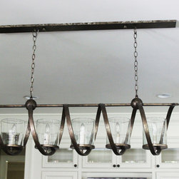 Rustic and Refined Whole House Remodel - Chandeliers