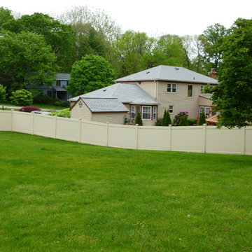 Privacy Screening on the Main Line: BEFORE and AFTER