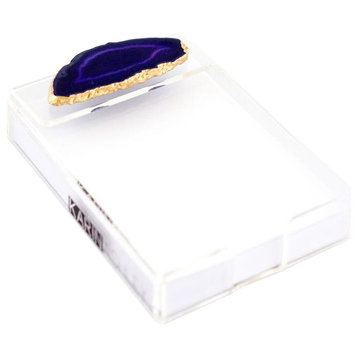 Agate Acrylic Memo Pad, Purple