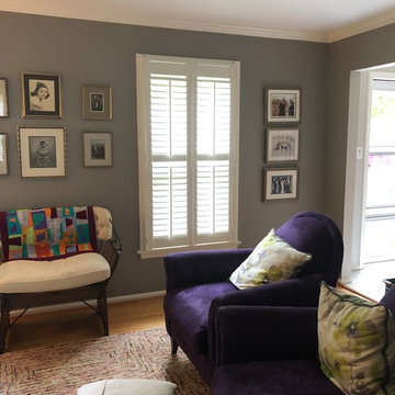 3 1/2" Inside mounted Shutters by Delmarva blinds Fairfax Va