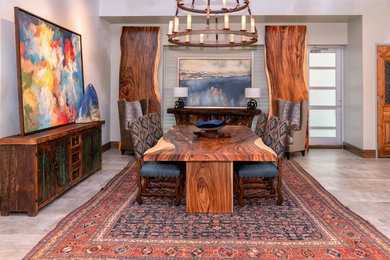 Dining room - dining room idea in Dallas