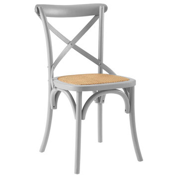 Gear Dining Side Chair, Light Gray