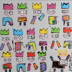 Tribu Potes - 30x30 cm - Paintings