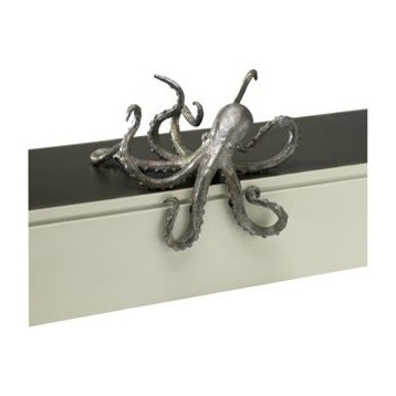 Pewter 3.75" Octopus Shelf Decor