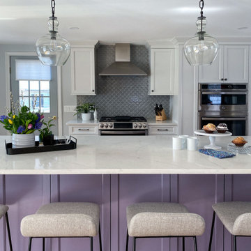 Lovely Lavender Custom Kitchen