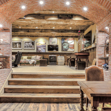 Gameroom Wood Stairs