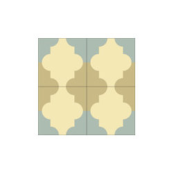 "Colonial" 8x8 Encaustic Cement Tiles - Wall And Floor Tile