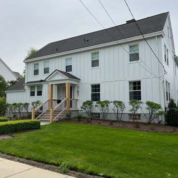 James Hardie Board and Batten Siding Installation in Birmingham, Michigan