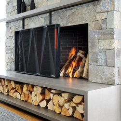 Lone Pine Residence - Fireplace Screens