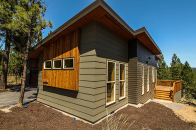 Contemporary exterior home idea in Other