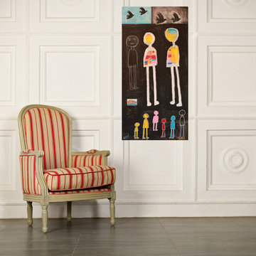 "Mind Oasis" by Doron Noyman in a room setting