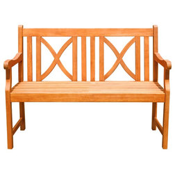 Transitional Outdoor Benches by Vifah