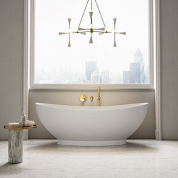Oasis Freestanding Stone Bath - Baths