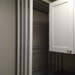 DryAway 4 White Frames 8' Ceiling Mounted - Drying Racks