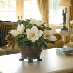 Magnolia Urn - Decorative Accents