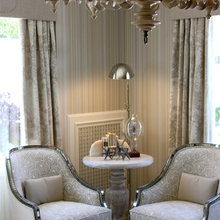 corner with armchairs