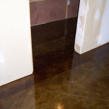 Stained Concrete Interior