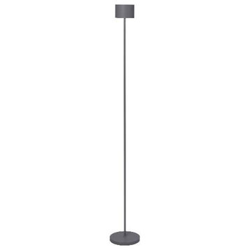 Farol Mobile Rechargeable Led Floor Lamp, Warm Gray