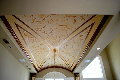 Inspiration for an eclectic dining room remodel in Dallas