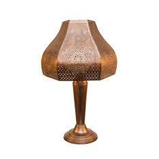 50 Most Por Solar Outdoor Table Lamps For 2018 Houzz River Of Goods 23 75 Moroccan Punched Metal Outdoor Solar Led Table Lamp Copper
