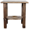 Homestead Chairside Table, Stain & Lacquer Finish
