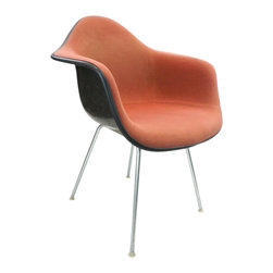 Upholstered "H" Base Eames Armchair - SOLD - Office Chairs