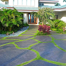 Driveway entrance