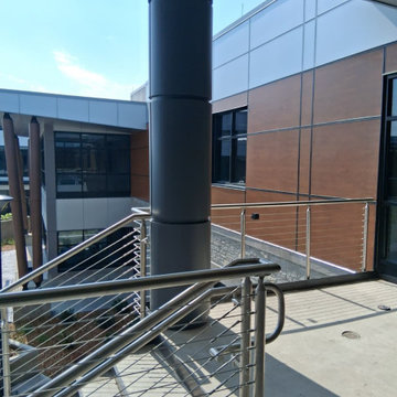 Modern Commercial Exterior Renovation & Panel Installation