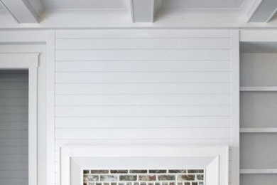 Living room - transitional living room idea in Atlanta