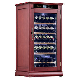 Transitional Wine And Bar Cabinets by Lucido Luxe