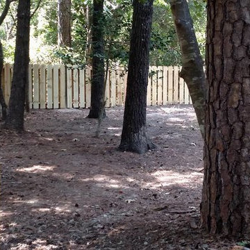 Shadowbox Privacy Fence