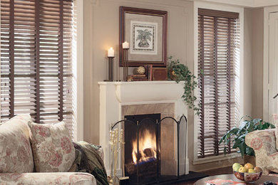 Inspiration for a living room remodel in Denver