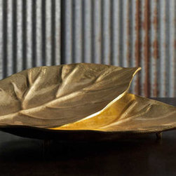 IMAX Parson Aluminum Leaf Trays - Set Of 2 - SKU: 84216-2 - Major Kitchen Appliance Parts And Accessories