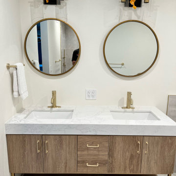 double sink vanity